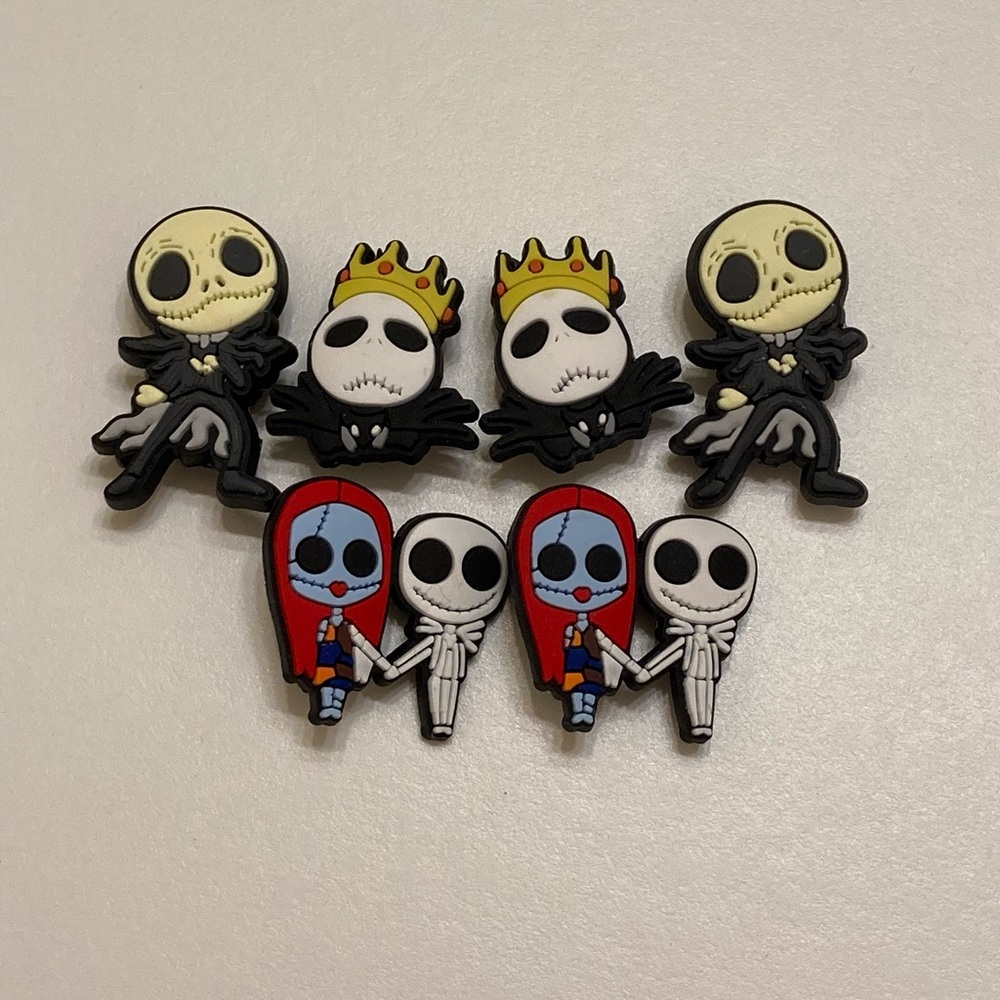 Nightmare Before Christmas Croc Charm Set